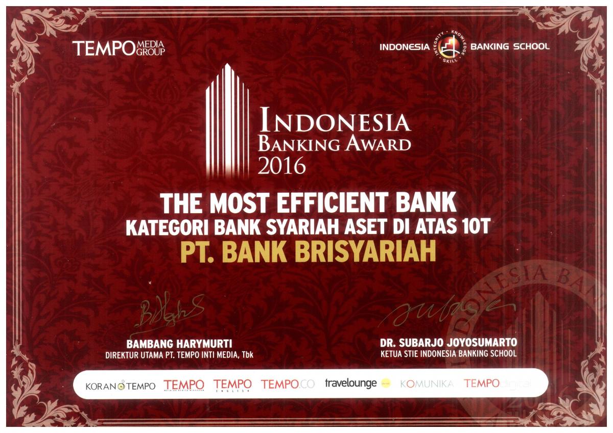 indonesia banking award - efficient